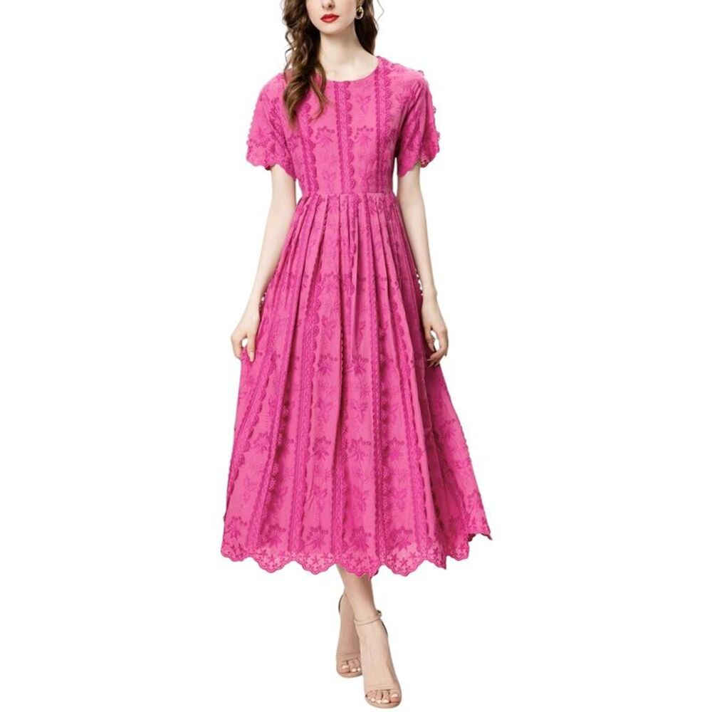 Adele Berto Womens  Midi Dress